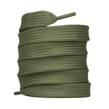 Fat laces 18mm | Khaki Green - Exclufy