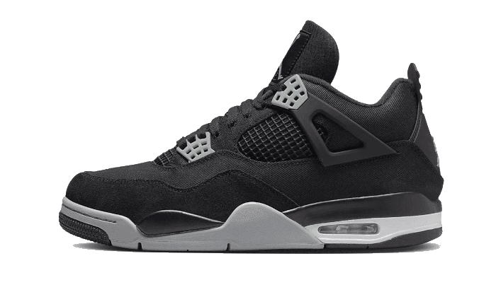 Air Jordan 4 Black Canvas - Exclufy