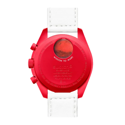 Swatch x Omega Bioceramic Moonswatch Mission to Mars - Exclufy