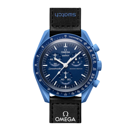 Swatch x Omega Bioceramic Moonswatch Mission to Neptune - Exclufy