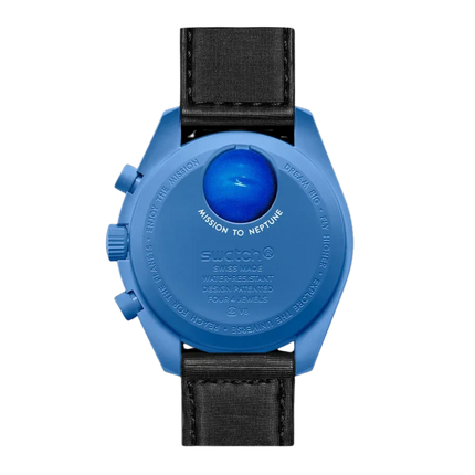 Swatch x Omega Bioceramic Moonswatch Mission to Neptune - Exclufy