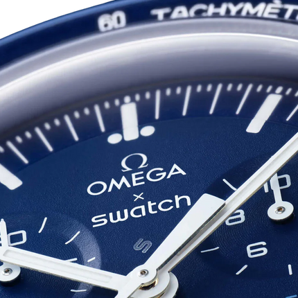Swatch x Omega Bioceramic Moonswatch Mission to Neptune - Exclufy