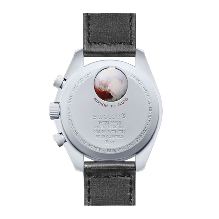 Swatch x Omega Bioceramic Moonswatch Mission to Pluto - Exclufy