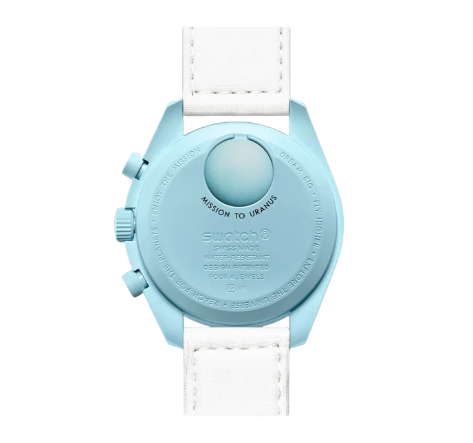 Swatch x Omega Bioceramic Moonswatch Mission to Uranus - Exclufy