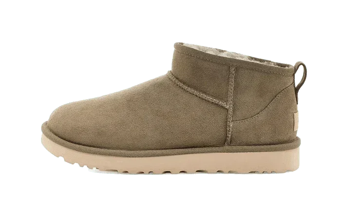 UGG Classic Ultra Mini Boot Burnt Olive - Exclufy