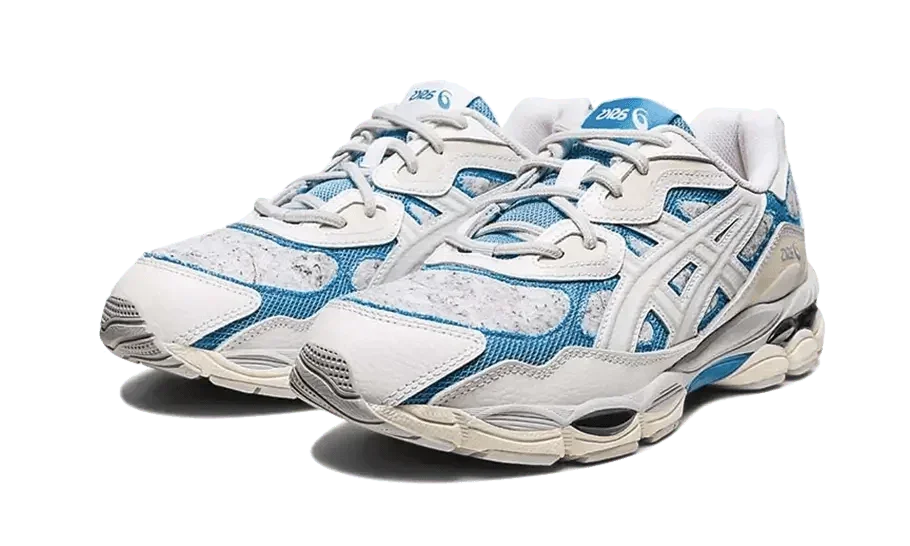 ASICS Gel-NYC White Dolphin Blue - Exclufy