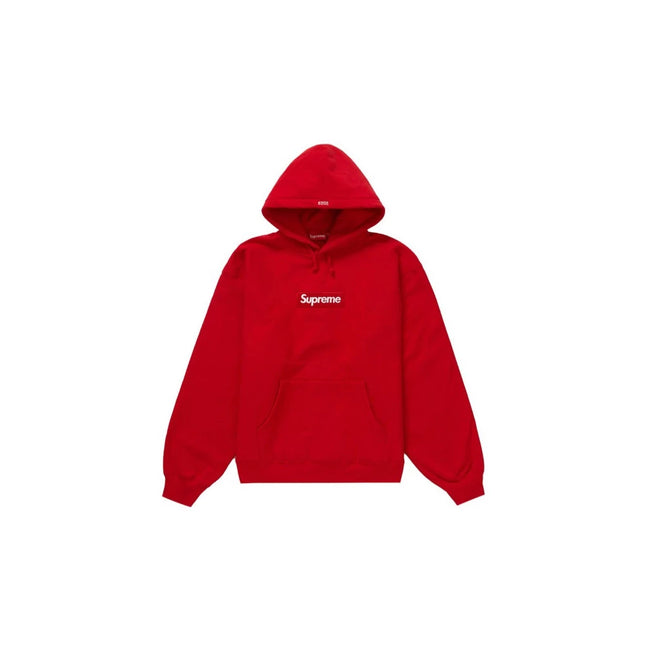 Hoodie Supreme Box Logo FW23 Red - Exclufy