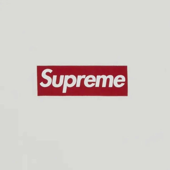 Sweat Supreme Washed Box Logo White - Exclufy