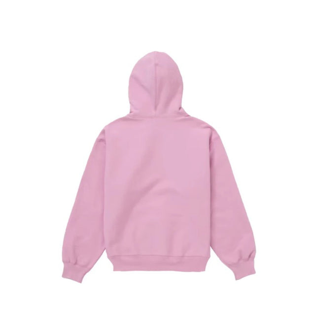 Hoodie Supreme Box Logo FW24 Pink - Exclufy