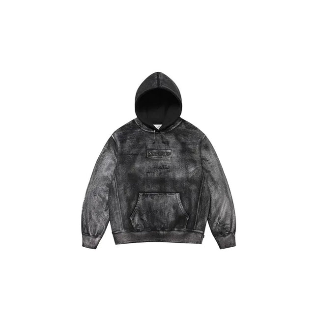 Hoodie Supreme MM6 Maison Margiela Box Logo Black - Exclufy