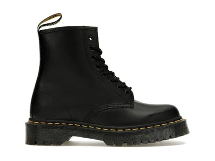 Dr. Martens 1460 Bex Smooth Leather Boot Black Vintage Smooth - Exclufy