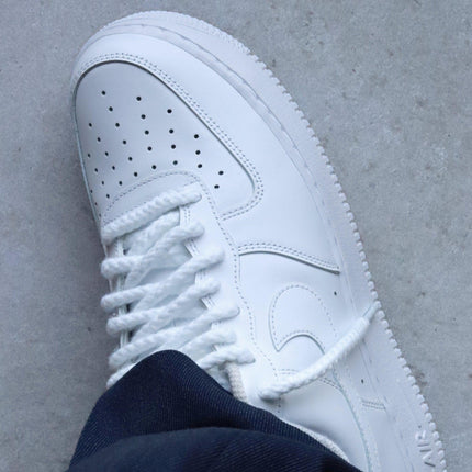 Rope lace 8mm | White - Exclufy