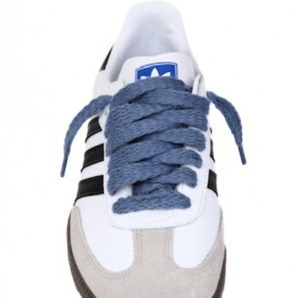 Rope lace flat 15mm | Midnight Blue - Exclufy