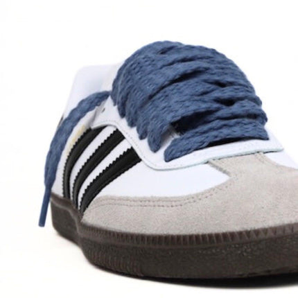 Rope lace flat 15mm | Midnight Blue - Exclufy