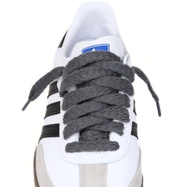 Rope lace flat 15mm | Grey - Exclufy