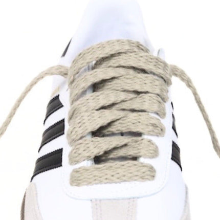 Rope lace flat 15mm | Brown - Exclufy