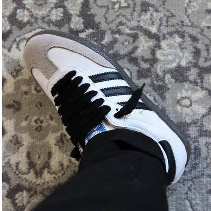 Rope lace flat 15mm | Black - Exclufy