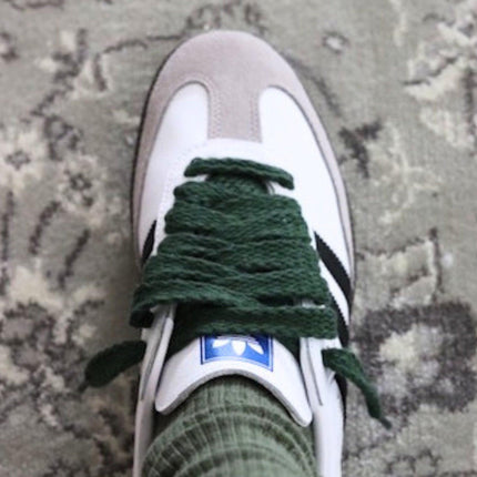 Rope lace flat 15mm | Forest Green - Exclufy