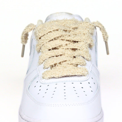 Fuzzy lace 15mm | Beige - Exclufy