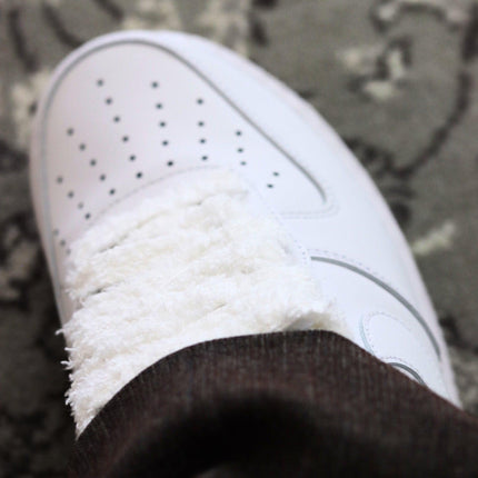 Fuzzy lace 15mm | White - Exclufy