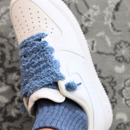 Fuzzy lace 15mm | Midnight Blue - Exclufy