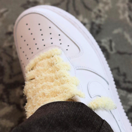 Fuzzy lace 15mm | Yellow - Exclufy