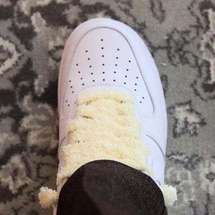 Fuzzy lace 15mm | Yellow - Exclufy