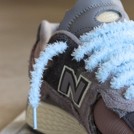 Fuzzy lace 7mm | Sky blue - Exclufy