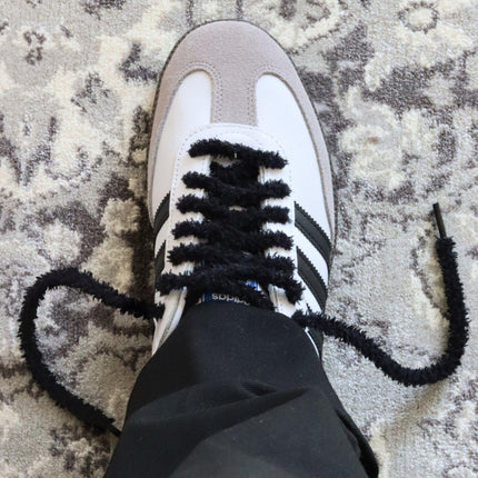 Fuzzy lace 7mm | Black - Exclufy