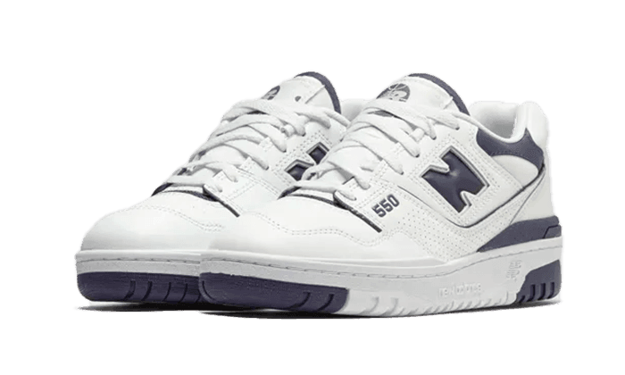 New Balance 550 White Dark Mercury - Exclufy
