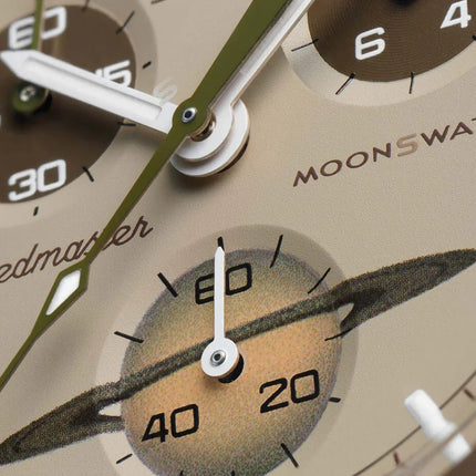 Swatch x Omega Bioceramic Moonswatch Mission to Saturn - Exclufy