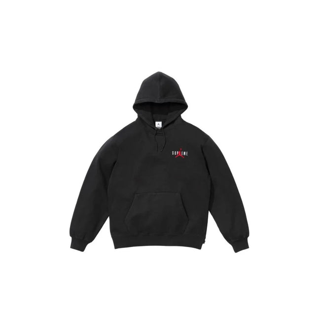 Supreme Jordan Hoodie FW24 Black - Exclufy