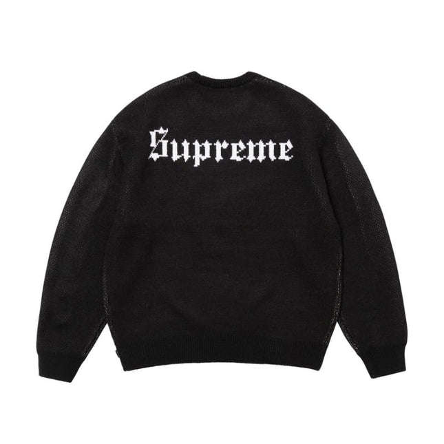 Supreme Snow White Sweater Black - Exclufy