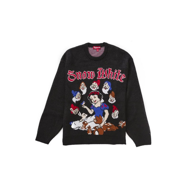 Supreme Snow White Sweater Black - Exclufy