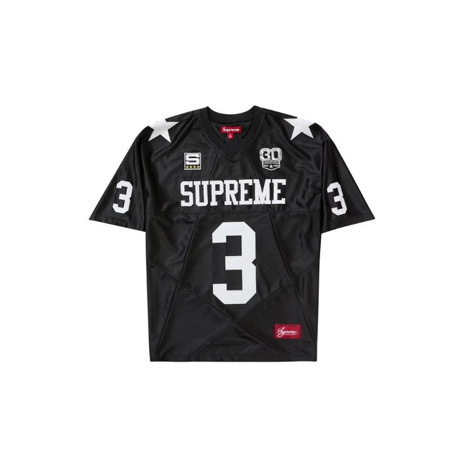 Supreme Star Football Jersey Black - Exclufy