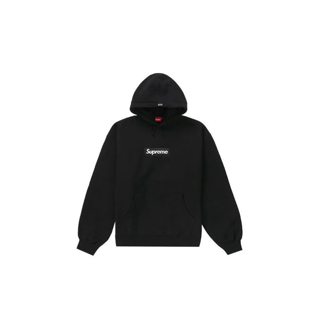 Hoodie Supreme Box Logo FW23 Black - Exclufy