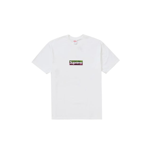 T-shirt Supreme Los Angeles Fire Relief Box Logo White - Exclufy
