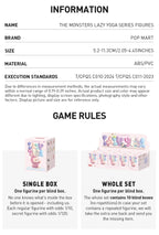 Pop Mart Labubu The Monsters Lazy Yoga Series Figures Single Blind Box - Exclufy