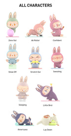 Pop Mart Labubu The Monsters Lazy Yoga Series Figures Single Blind Box - Exclufy