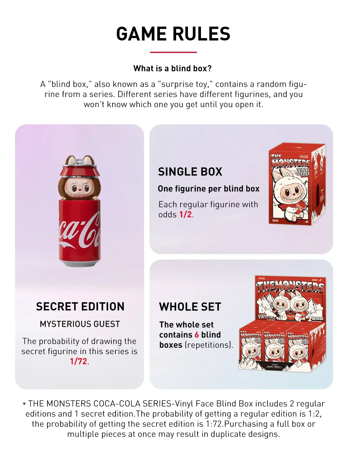 Pop Mart Labubu The Monsters Coca Cola Series Vinyl Face Single Blind Box - Exclufy