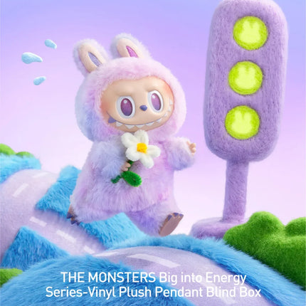 Pop Mart Labubu The Monsters Big into Energy Series Vinyl Plush Pendant Sealed Case (6 Blind Box) - Exclufy