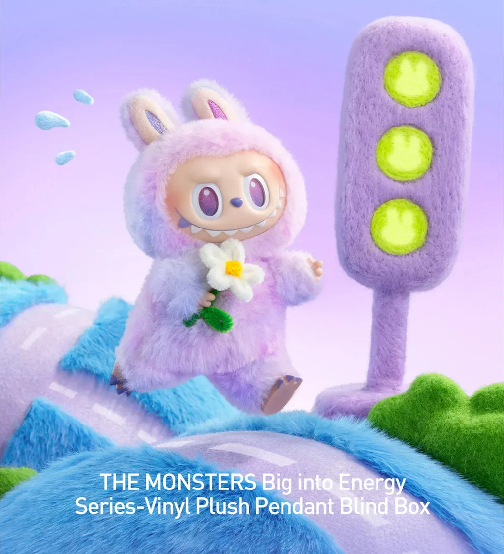 Pop Mart Labubu The Monsters Big into Energy Series Vinyl Plush Pendant Sealed Case (6 Blind Box) - Exclufy