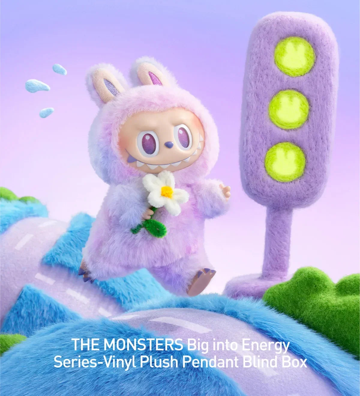 Pop Mart Labubu The Monsters Big into Energy Series Vinyl Plush Pendant Sealed Case (6 Blind Box) - Exclufy