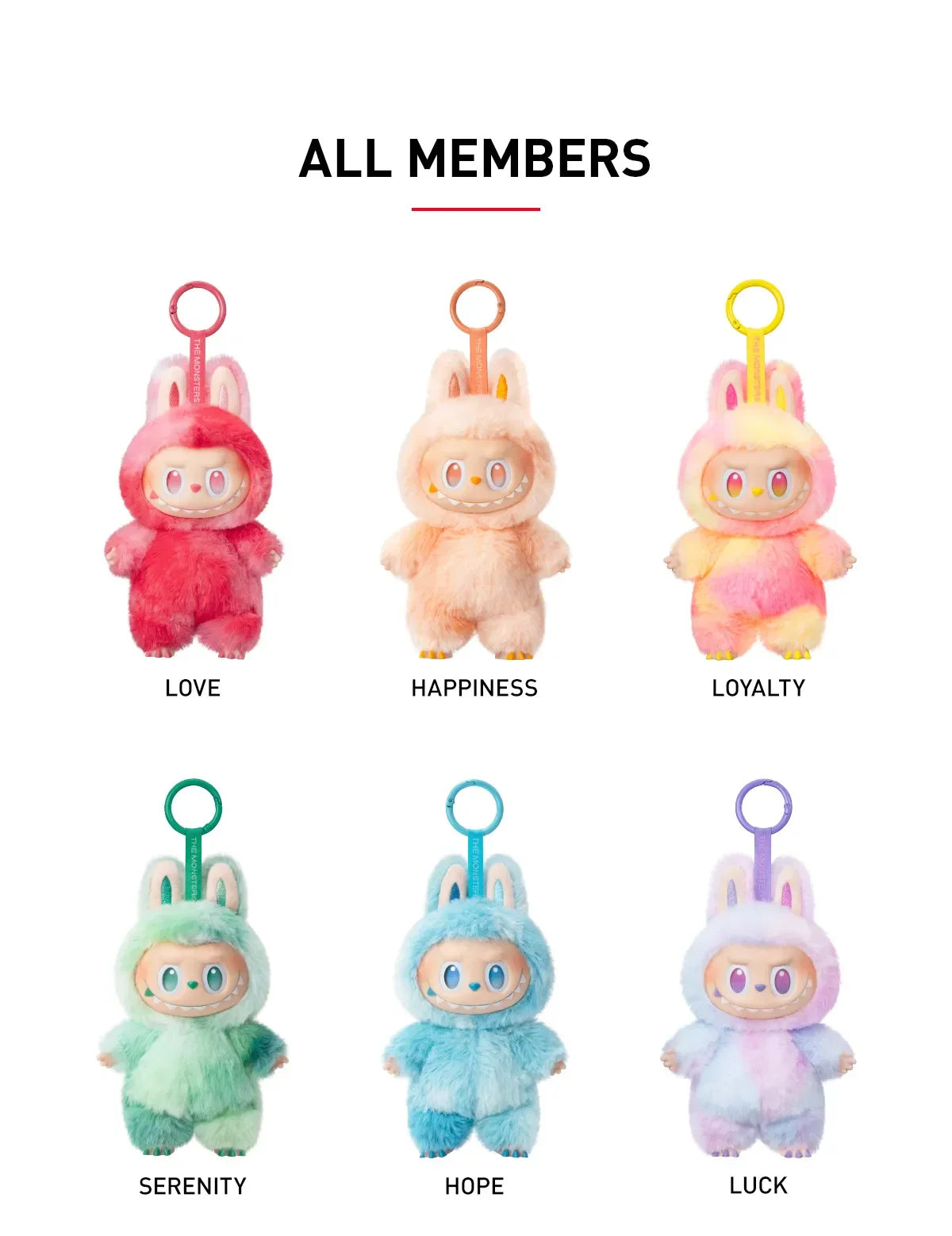 Pop Mart Labubu The Monsters Big into Energy Series Vinyl Plush Pendant Sealed Case (6 Blind Box) - Exclufy
