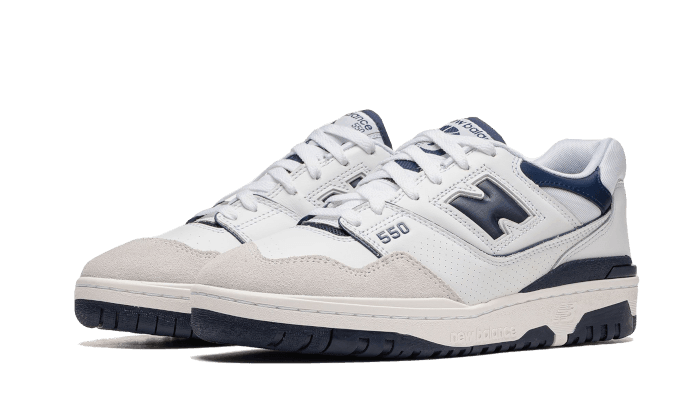 New Balance 550 Navy Blue - Exclufy