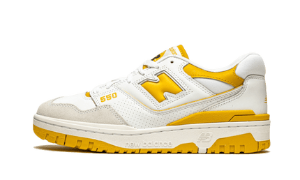 New Balance 550 Sea Salt Varsity Gold - Exclufy