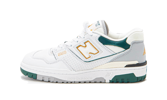 New Balance 550 White Nightwatch Green - Exclufy