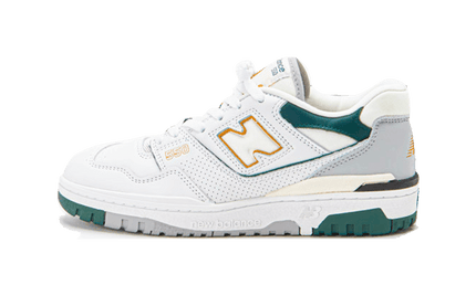 New Balance 550 White Nightwatch Green - Exclufy