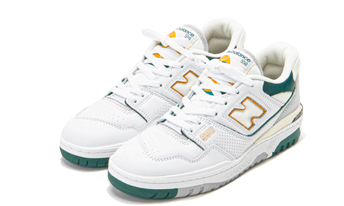 New Balance 550 White Nightwatch Green - Exclufy