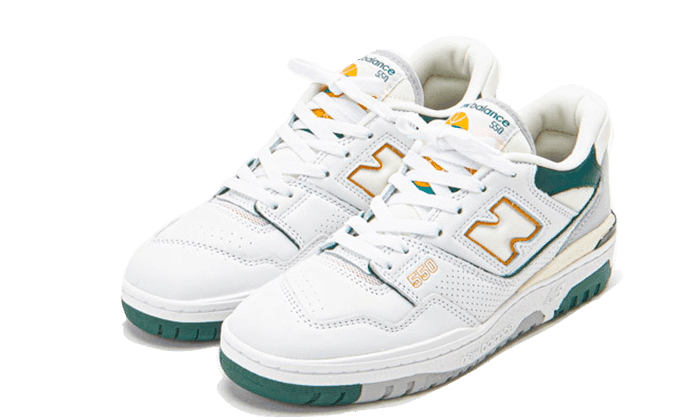 New Balance 550 White Nightwatch Green - Exclufy